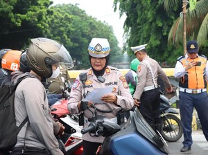 Operasi Zebra di Jakpus Digelar di 3 Titik, Sudah 24 Pelanggar Ditindak