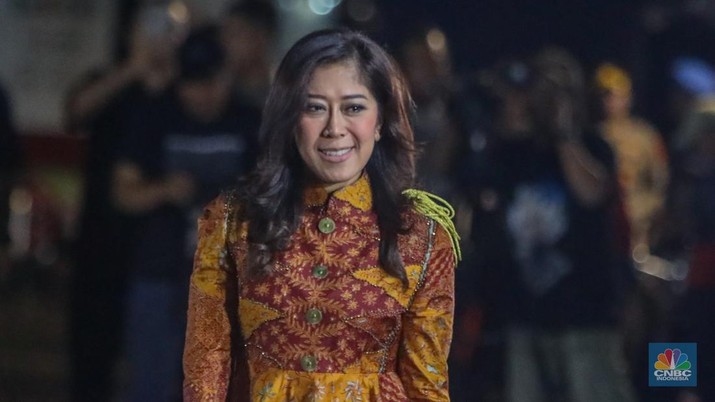 Politikus Partai Golkar, Meutya Hafid. (CNBC Indonesia/Faisal Rahman)