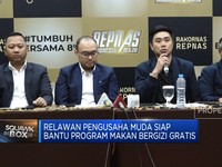 Video:Relawan Pengusaha Muda Dukung Penuh Program Makan Bergizi Gratis