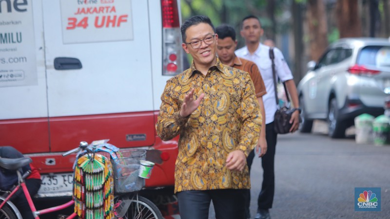 Politikus Partai Golkar, Meutya Hafid. (CNBC Indonesia/Faisal Rahman)