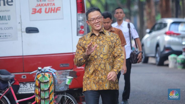 Sugiono. (CNBC Indonesia/Faisal Rahman) Sugiono. (CNBC Indonesia/Faisal Rahman)