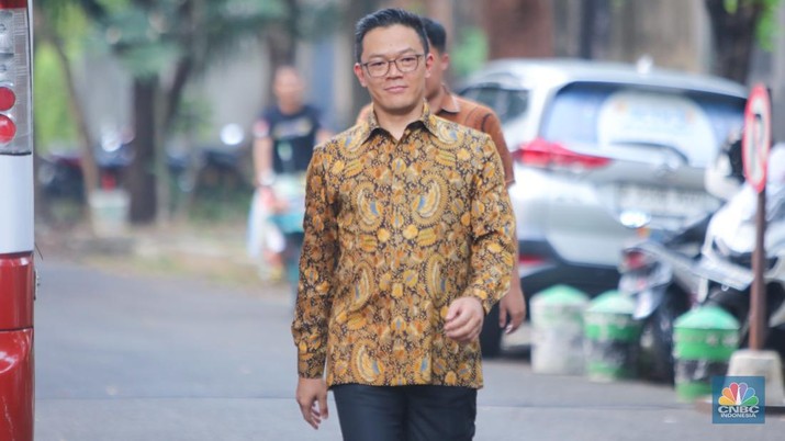 Sugiono. (CNBC Indonesia/Faisal Rahman)