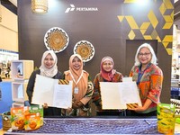 UMKM Binaan Pertamina Cetak Transaksi Ekspor USD 10,5 Juta di TEI 2024