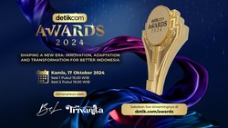 detikcom Awards 2024 Digelar Hari Ini, Penghargaan Kontribusi untuk Indonesia