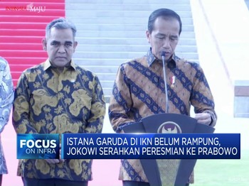 Video: Istana Garuda IKN Belum Rampung, Jokowi Serahkan ke Prabowo