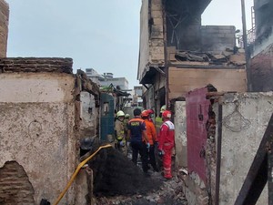 300 Warga Terdampak Kebakaran Maut Tambora Jakbar Mengungsi