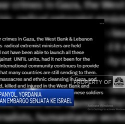 Video: Keras! Yordania Embargo Pengiriman Senjata Ke Israel