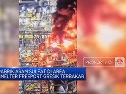 Video: Update Kebakaran Pabrik Asam Sulfat di Smelter Freeport Gresik