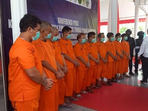 10 Pengedar Narkoba Jaringan Internasional Dibekuk BNN