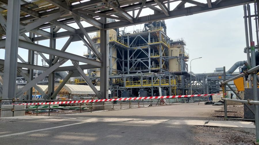 Perkembangan terbaru penanganan kebakaran di Smelter PT Freeport Indonesia. (Dok PT Freeport Indonesia)