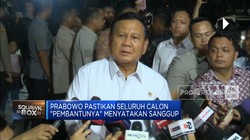 Video: Prabowo Audisi Calon 
