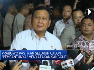 Video: Prabowo Audisi Calon 