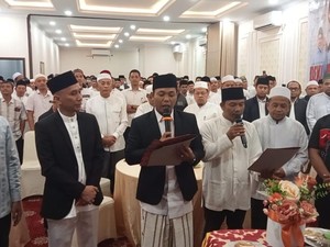 Ustaz-Guru Ngaji Deklarasi Dukung Abdul Wahid-SF Hariyanto di Pilgub Riau
