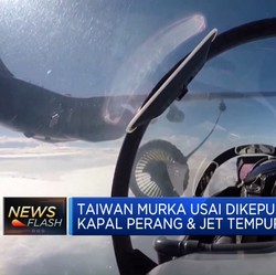 Video: Taiwan Murka Usai Dikepung Kapal Perang & Jet Tempur China