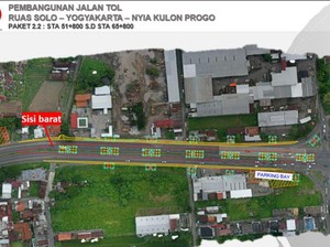Info Dab! Ada Pemasangan Pagar Tol Jogja-Solo di Ring Road Utara Malam Nanti