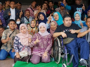 Vivit-Umam Dapat Dukungan Komunitas Disabilitas di Pilkada Rembang