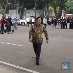 Tiba di Kertanegara, Wamenkominfo Angga Raka Masuk Kabinet Prabowo