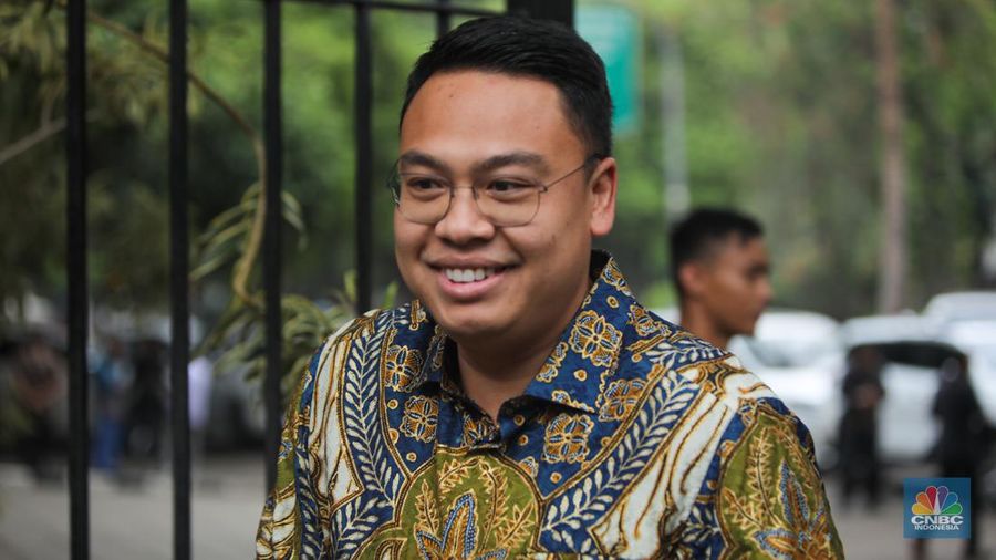 Wakil Menteri Kominfo (Wamenkominfo), Angga Raka. (CNBC Indonesia/Faisal Rahman)