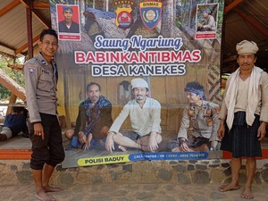 Jadi Polisi Baduy, Aipda Ferry Cerita Rela Pulang ke Rumah 2 Minggu Sekali