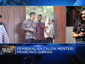  Suasana Pembekalan Calon Menteri & Wamen Prabowo di Hambalang