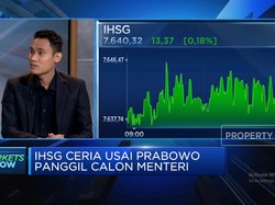 Video: IHSG & Rupiah Kompak Menguat Usai Prabowo Panggil Calon Menteri