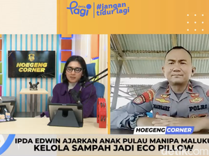 Ipda Edwin Jelaskan Proses Pembuatan Eco Pillow oleh Anak-anak di Pulau Manipa