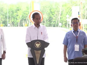Jokowi Resmikan Tol Trans Sumatera di Jambi dan Sumut Jelang Purnatugas