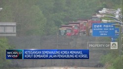 Video: Panas! Korut Bombardir Jalan Penghubung Ke Korsel