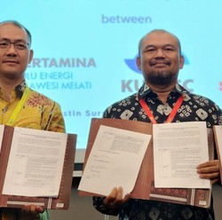 Konsorsium PHE, Sinopec, & KUFPEC Teken Kontrak PSC WK Melati