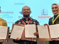 Konsorsium PHE, Sinopec, & KUFPEC Teken Kontrak PSC WK Melati