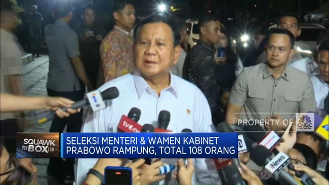 Video:Prabowo Panggil 108 Orang Audisi Menteri dan Wamen, Termasuk Artis