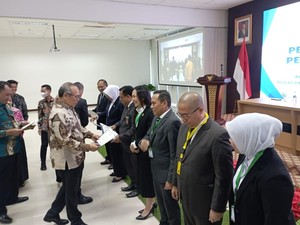 Selesai Pelatihan, 78 Hakim Diberikan Sertifikasi Hakim Agraria