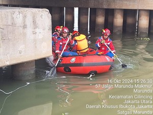 Pemancing Tewas Tenggelam di Kolong Jembatan BKT Marunda Jakut