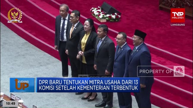 Video: DPR Tentukan Komisi Setelah Kementerian Terbentuk