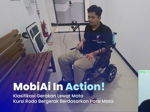 Mahasiswa ITS Rancang Kursi Roda untuk Difabel, Bisa Dikendalikan oleh Gerakan Mata