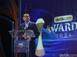 RK Raih Tokoh Arsitektur Kota detikcom Awards: Wakili Keilmuan Saya