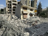 Potret Bombardir Israel di Nabitieh Lebanon, Bunuh Wali Kota