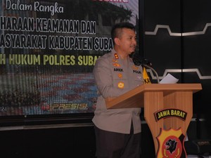 Mitigasi Polisi Deteksi Ancaman Gangguan di Pilkada Subang