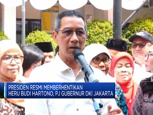 Video: Presiden Resmi Berhentikan Heru Budi, Pj Gubernur DKI Jakarta