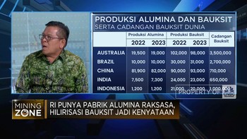 Video: RI Punya Pabrik Alumina Raksasa, Hilirisasi Bauksit Jadi Nyata