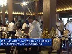 Video: Siap-Siap! Menteri-Wamen Prabowo 'Digembleng' di Akmil Magelang