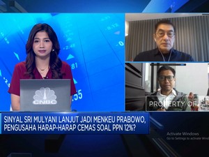 Video: Sri Mulyani Lanjut Jadi Menkeu, Pengusaha Minta PPN 12% Batal