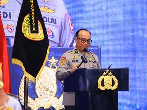 SSDM Polri Luncurkan Aplikasi Digital Police English Training