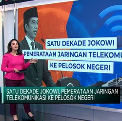 1 Dekade Jokowi, Pemerataan Jaringan Telekomunikasi ke Pelosok Negeri