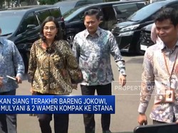 Video: Sri Mulyani & 2 Wamen Makan Siang Terakhir Bareng Jokowi
