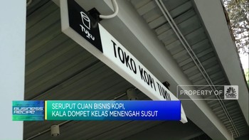 Video: Seruput Cuan Bisnis Kopi, Kala Dompet Kelas Menengah Susut