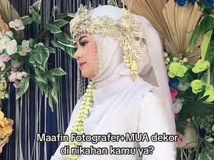 Viral Curhat Pengantin Pilih WO Rekomendasi Tetangga, Jadinya Malah Begini