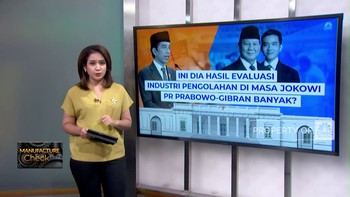 Evaluasi Industri Pengolahan Era Jokowi, PR Prabowo-Gibran Banyak?
