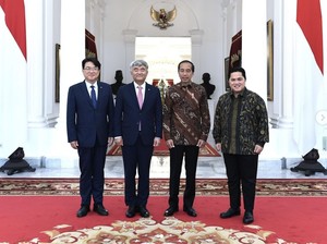 Jokowi Ketemu Bos Daewoo Jelang Lengser, Bahas Apa?