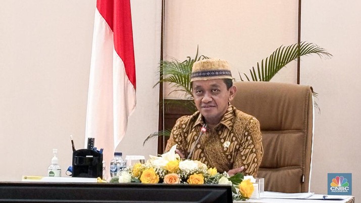 Menteri ESDM Bahlil Lahadalia. (CNBC Indonesia/Firda Dwi Muliawati)